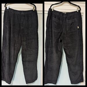 Urban Outfitters Men's Corduroy Joggers Black XL